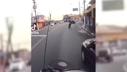 WATCH: Insane motorcycle police chase in Brazil looks like scene from action movie
