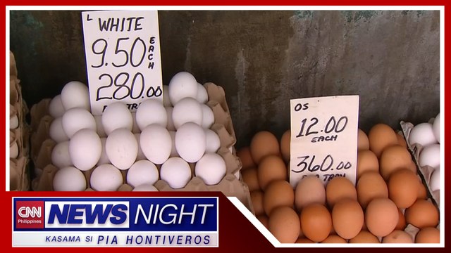 Pagtaas sa presyo ng itlog ramdam na ng mga mamimili