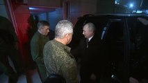 Putin visita el cuartel general de la operación militar en Ucrania