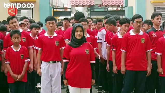 Dukung Piala Dunia U-17, Siswa Peringati Hari Pahlawan Gunakan Jersey Timnas