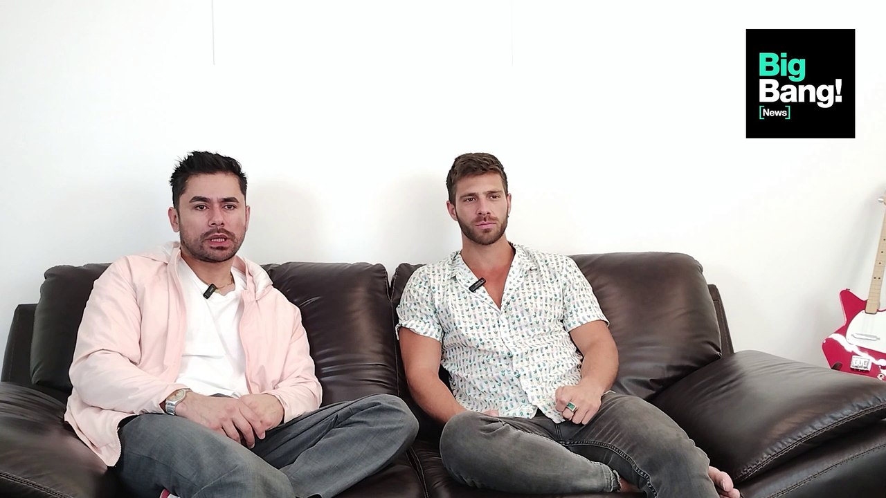Daniel Pacheco y Nacho di Marco del elenco de Wasabi ¡Se puso picante! en BBN