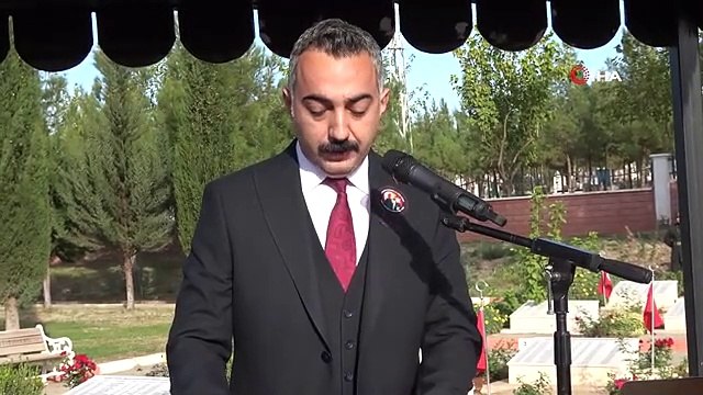 Şanlıurfa'da 10 Kasım Atatürk'ü Anma programı düzenlendi