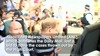 Prince Harry’s claim against Mail can go ahead, judge rules