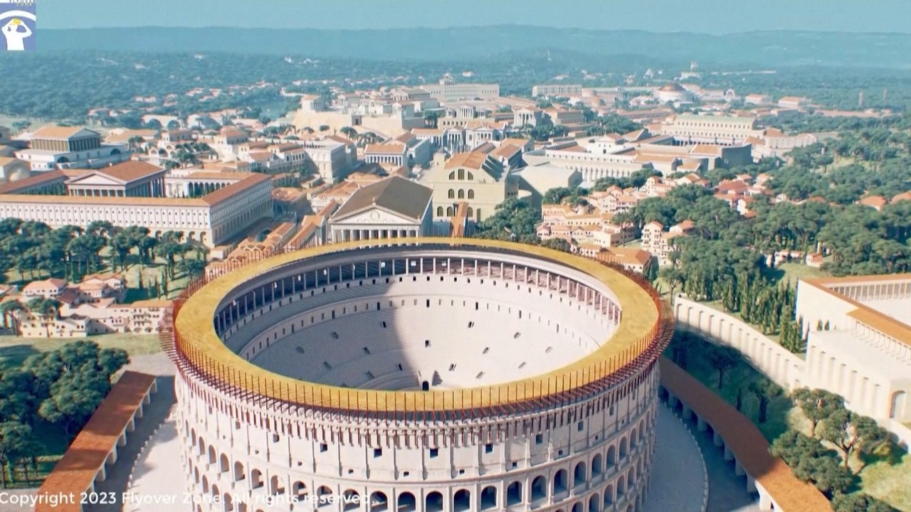 'Rome Reborn' Unveils Virtual Reconstruction of...