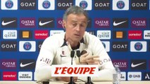 Luis Enrique : « On joue de la même façon à domicile et à l'extérieur » - Foot - L1 - PSG