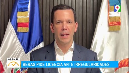 Hugo Beras toma licencia sin disfrute de sueldo, ante irregularidades | El Despertador SIN
