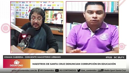 OSMAN CABRERA - DIRIGENTE MAGISTERIO URBANO