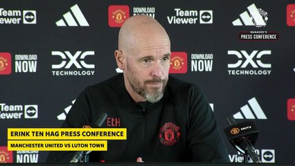 Manchester United vs Luton Town - Erik Ten Hag Press Conference | Update on Rashford & Mason Mount