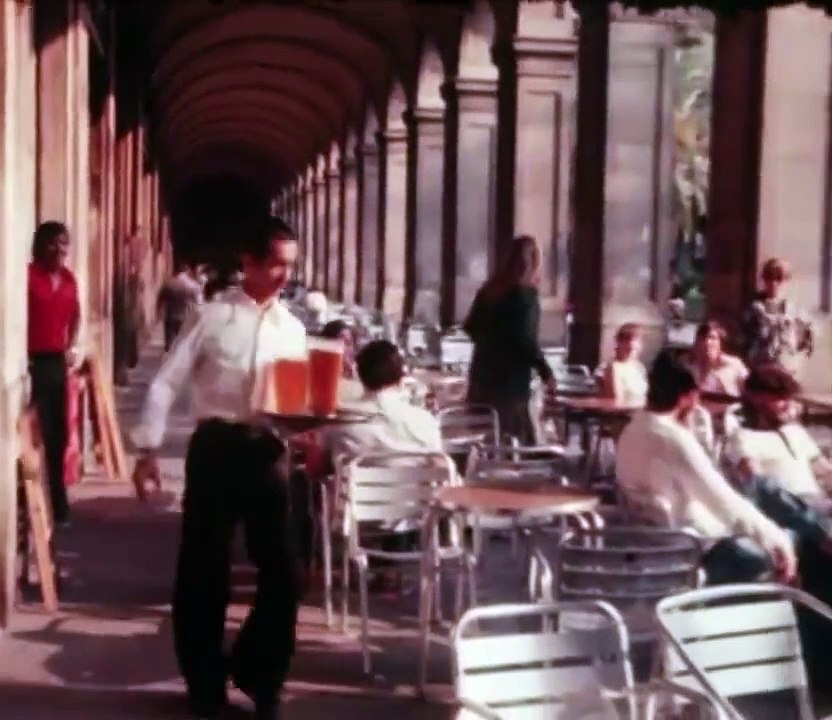 Venta de cerveza en la Plaça Reial
