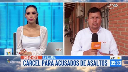 Cárcel para acusados de asaltos