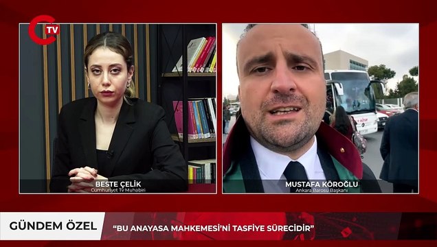 Avukatlar yargıtaya yürüdü! Ankara Barosu Başkanı Köroğlu Cumhuriyet’e konuştu: ‘Anayasa Mahkemesi’nin tasfiye süreci yaşanıyor’