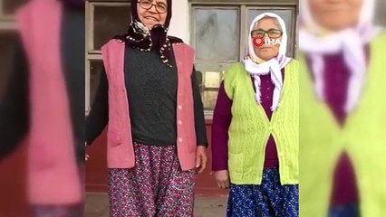 Tokat'ın Zile ilçesinde teyzelerden duygusal Atatürk anması