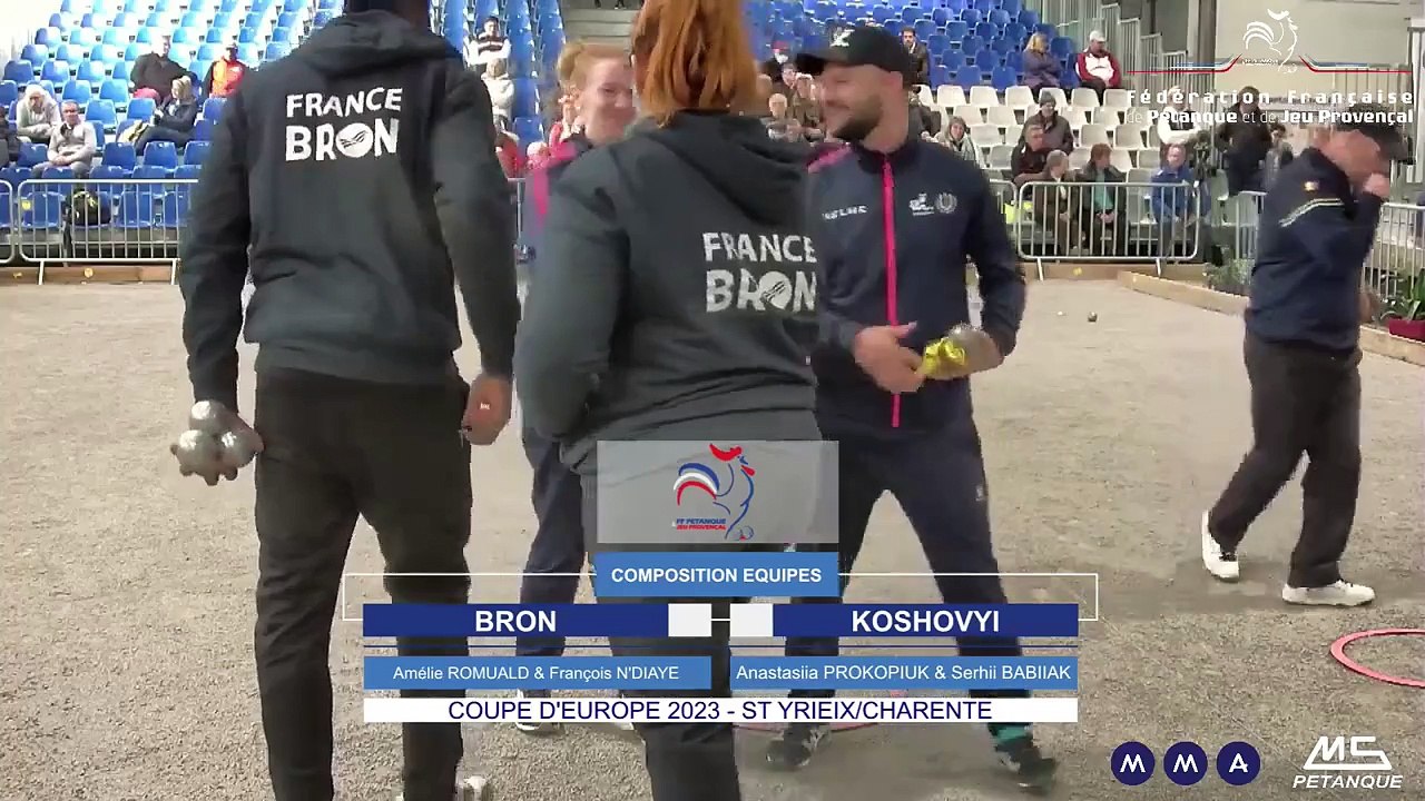 FINALE COUPE D'EUROPE 2023 - BRON VS KOSHOVUYI DOUB