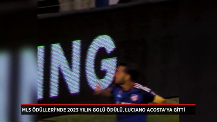 Luciano Acosta, attığı bu golle MLS'de Yılın Golü Ödülünü aldı
