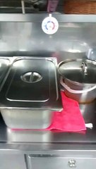 Cocinas del buque Volcán de Tauce, de Naviera Armas