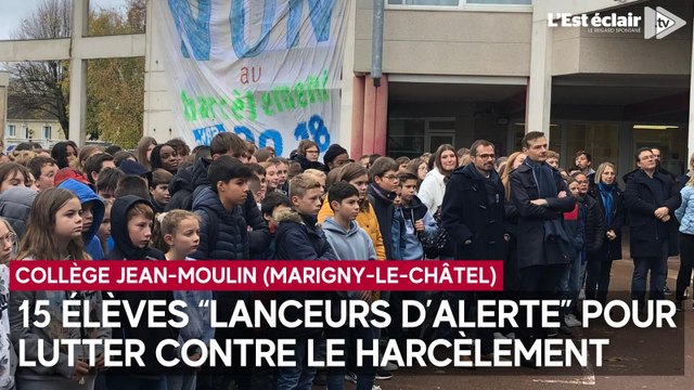 15 collégiens ambassadeurs pHARe et lanceurs d'alerte pour lutter contre le harcèlement scolaire
