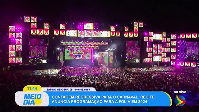 Recife divulga programação do Carnaval 2024 com Luísa Sonza, Ludmilla, Gilberto Gil e mais