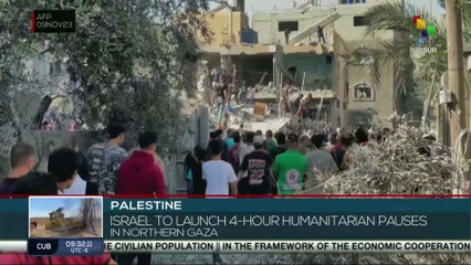 Israel accepts four-hour daily pauses in Gaza, White House says