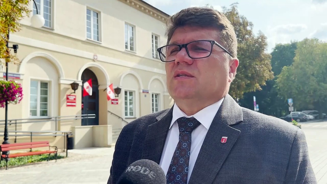 Budowa drogi w Wieluniu
