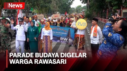 Parade Budaya Digelar Warga Rawasari Peringati Hari Pahlawan, Berikut Kemeriahannya