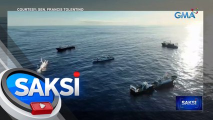 Resupply mission sa Ayungin Shoal, muling hinarang at ginitgit ng mga barko ng China | Saksi