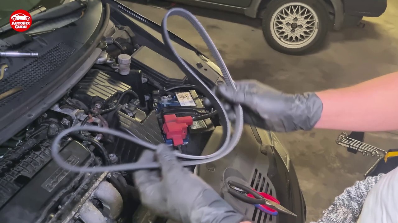 How to Change Poly Belt on 2012 Honda Civic 1.4