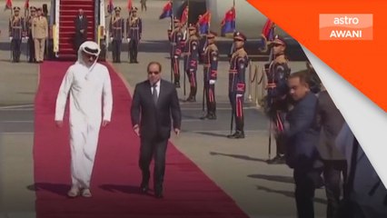 Emir Qatar dan Presiden Mesir adakan perbincangan