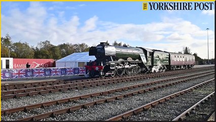 Celebrating 100 Years of The Flying Scotsman 🚂 in Doncaster