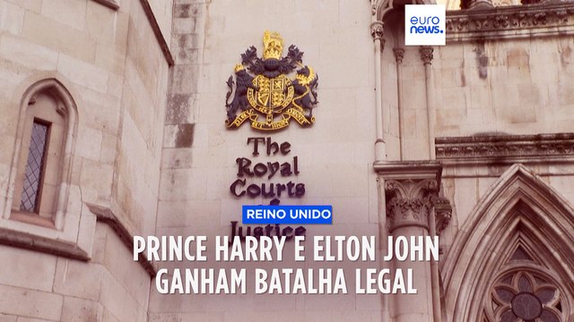 Príncipe Harry e Elton John vencem batalha legal contra tabloides britânicos