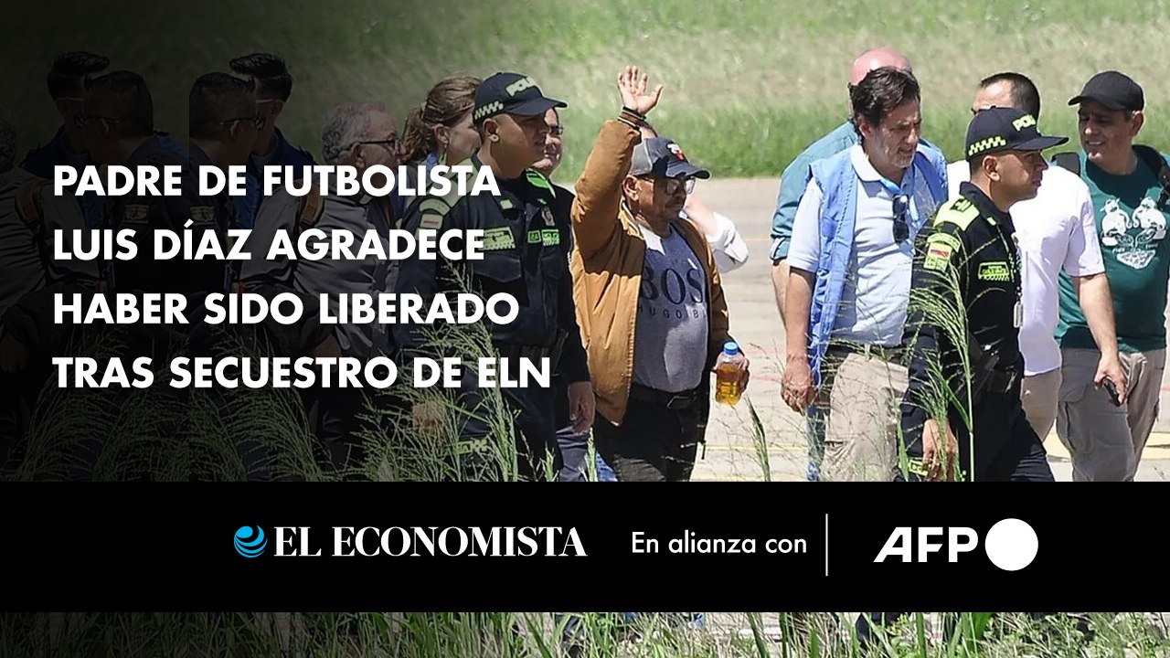 Padre de futbolista Luis Díaz agradece haber sido liberado tras secuestro de ELN