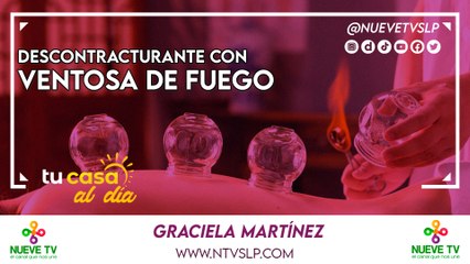 Descontracturante con Ventosa de Fuego