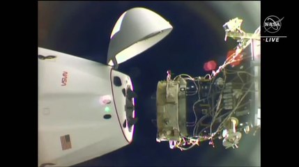 Amazing VIews Of SpaceX Cargo Dragon Drifting Away From Space Station