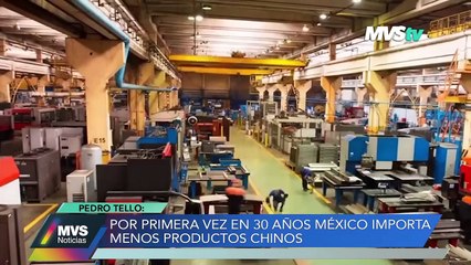 POR PRIMERA VEZ EN 30 AÑOS MÉXICO IMPORTA MENOS PRODUCTOS CHINOS
