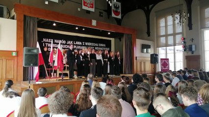 Święto Niepodległości w I LO w Malborku