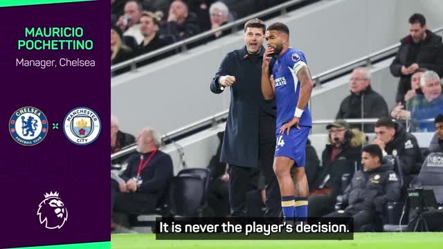 Decision to withdraw James from England squad 'taken by club' - Pochettino