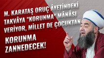 M. Karataş Oruç Âyetindeki Takvâya 