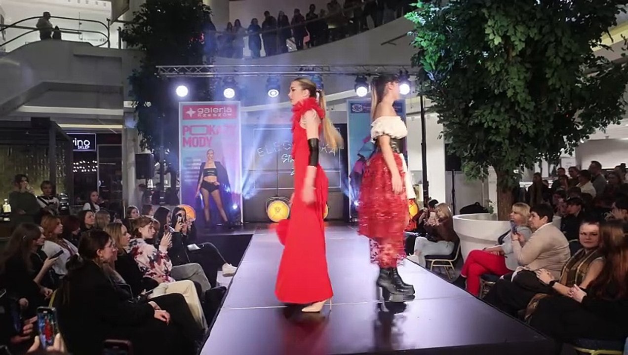 Niesamowity pokaz mody uczniów rzeszowskiego Zespołu Szkół Gospodarczych