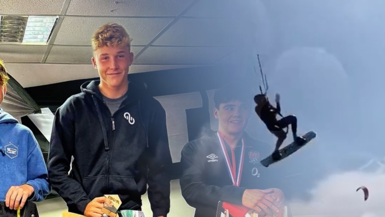 Meet Kent's kitesurfing prodigy with an eye on an olympic future