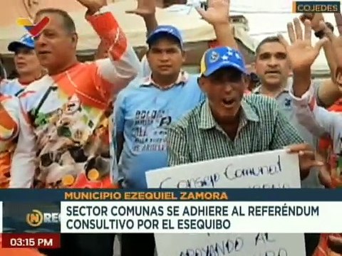 Cojedes | Comuneros realizan su adhesión en respaldo al Referéndum Consultivo del 3D