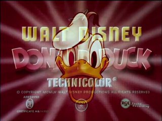 Donald Duck – Chips Ahoy (1956) – Academy ratio reissue titles