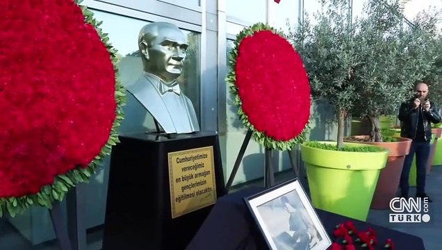 Demirören Medya Lisesi'nde 10 Kasım Atatürk’ü anma töreni düzenlendi