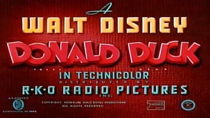 Donald Duck-  The Plastics Inventor 1944