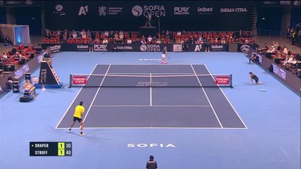 Sofia - Draper en finale face à Mannarino