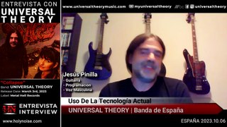 Entrevista con UNIVERSAL THEORY #España 2023.10.06 #Atmospheric #GothicMetal  @myuniversaltheory