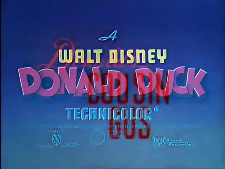 Donald Duck - Donalds Cousin Gus 1939