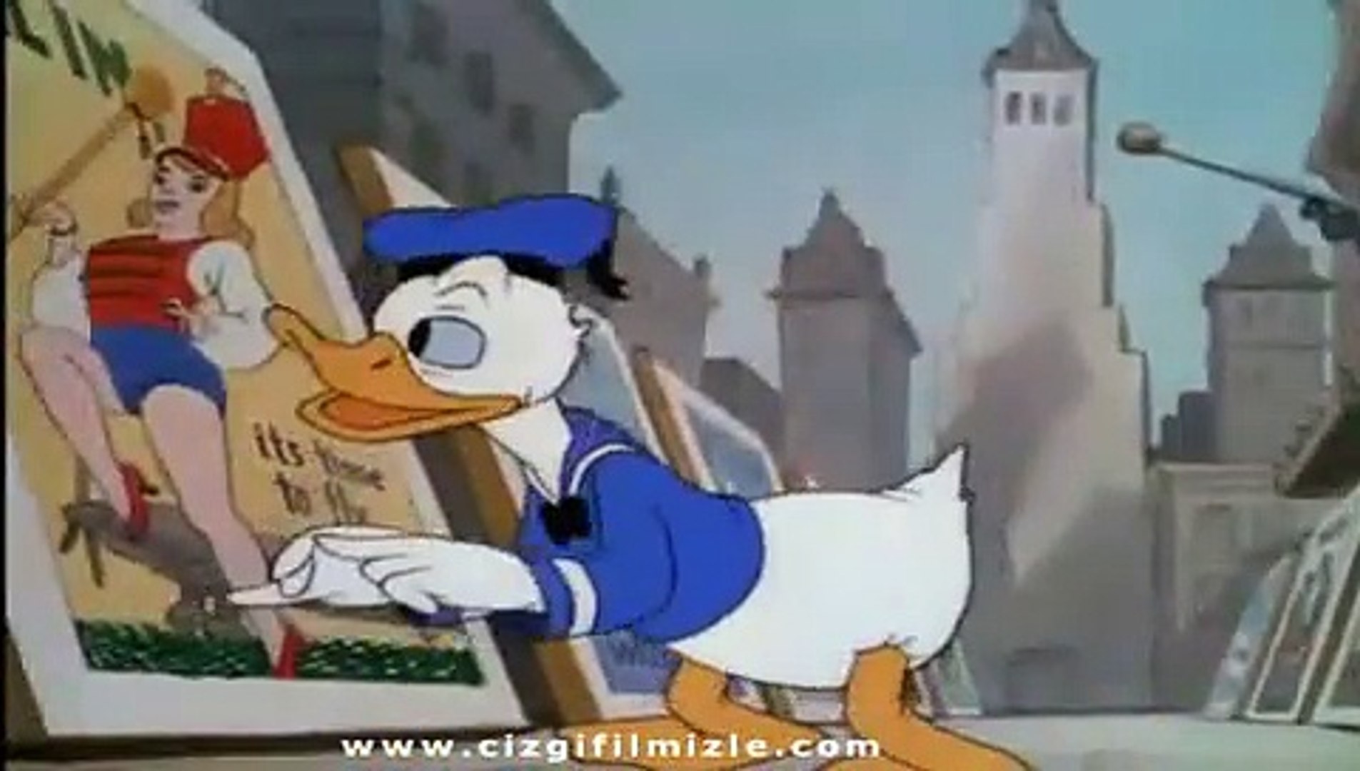 Donald Duck - Donald Asker Oluyor (cizgifilmizle.com)