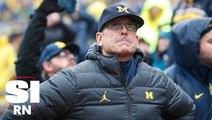 Michigan's Jim Harbaugh Suspended For The Rest Of The Regular Season By Big Ten For Sign-stealing