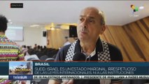 En Brasil la ciudadanía prosigue movilizaciones para exigir un alto al fuego en Gaza