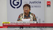 Fiscalía de la Ciudad de México niega espionaje a políticos