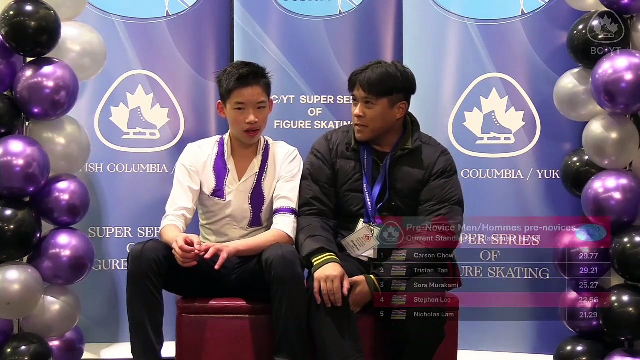 Pre Novice Men Short 2024 Skate Canada BC/YT Sectionals Super Series